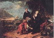EECKHOUT, Gerbrand van den Prophet Eliseus and the Woman of Sunem f oil painting on canvas